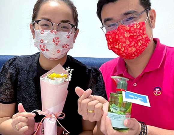 UOB Bank Enterprise Partnership for Customized Hand Wash & Personal Care Gifts