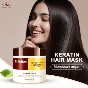 Hilotion Maca Moisturizing Hair Cream Straightening Hair Treatment Care