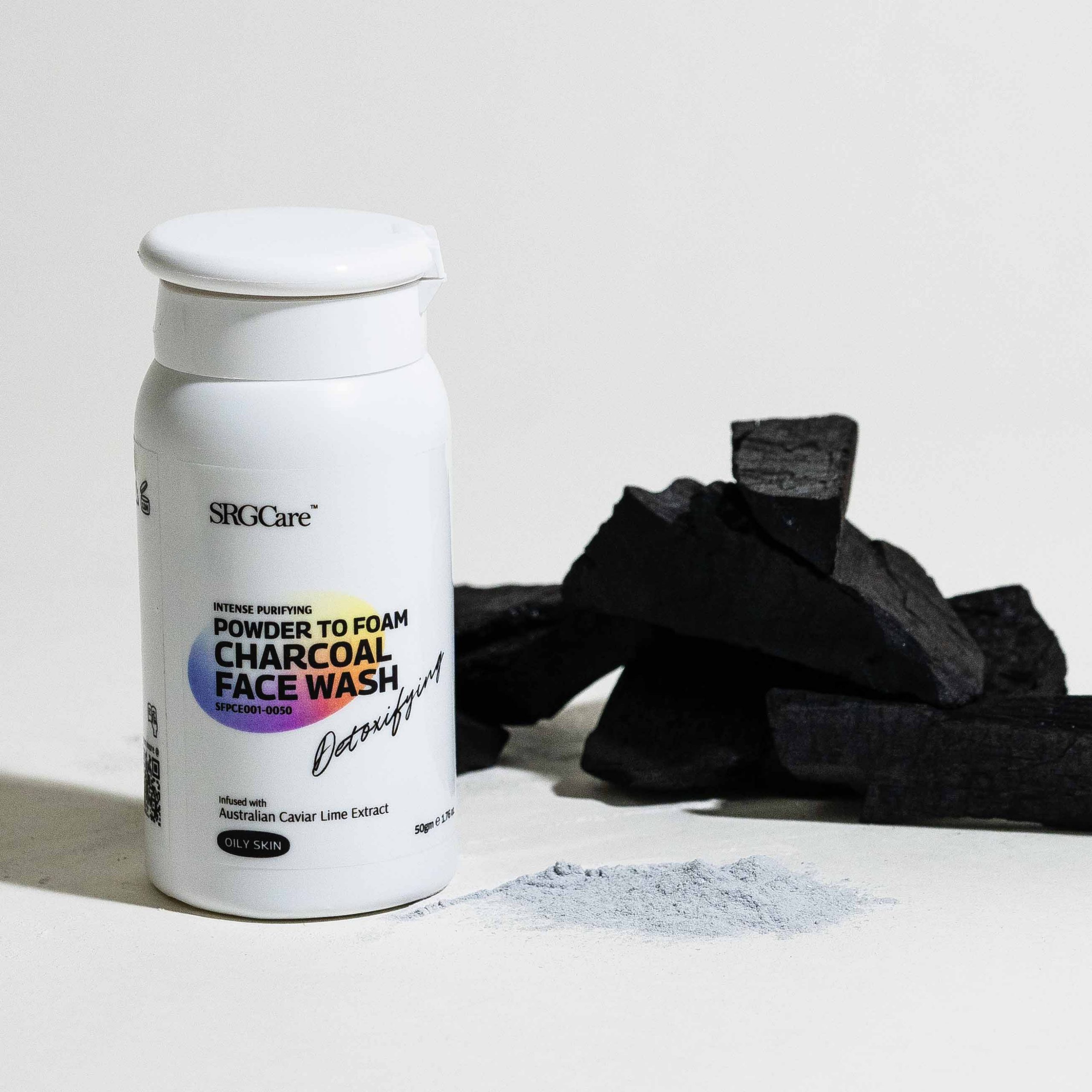 SRGCare Intense Purifying Powder-To-Foam Face Wash