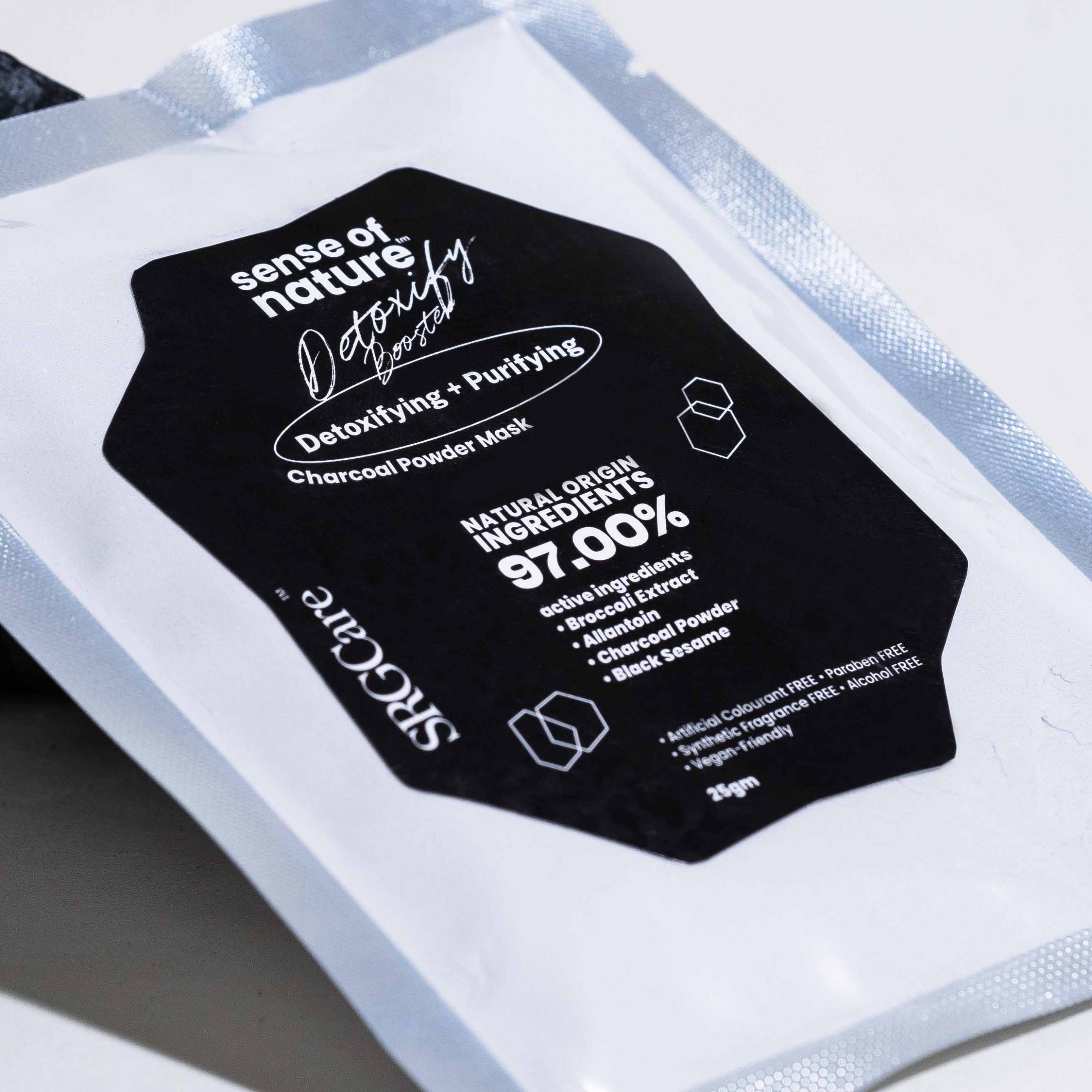 Sense of Nature Detoxify Booster Charcoal Powder Mask