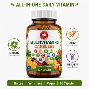 OEM Multivitamin Capsules Dietary Supplement For Men Women Complete Vitamins And Minerals
