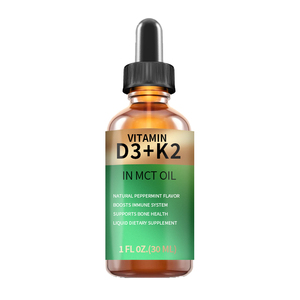 OEM ODM Service Vitamin D3+K2 Liquid Drops Adult Bone Health